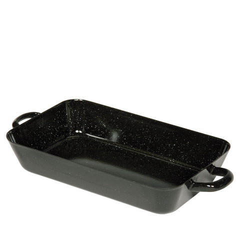 Riess Bratpfanne/Auflaufform, schwarz 37 x 22 cm