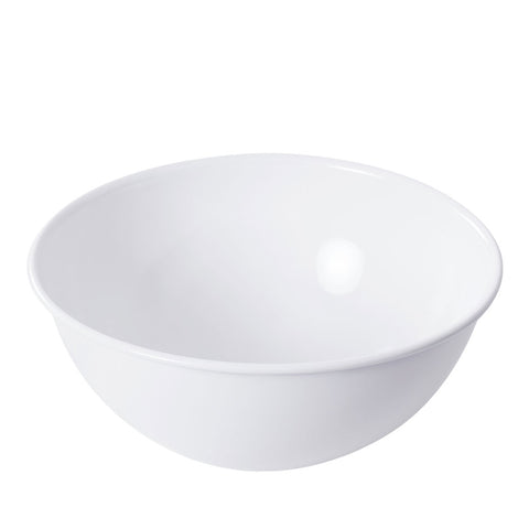 Obst- und Salatschüssel Riess weiß, 30cm