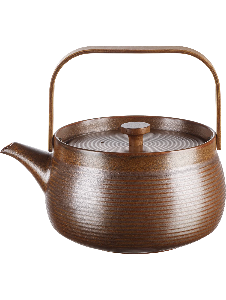 ASA Teekanne mit Holzgriff japandi, braun, 1,5 Liter
