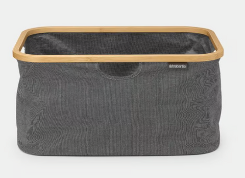 Faltbarer Wäschekorb, Pepper Black n