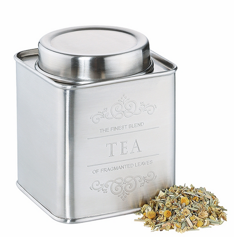 Vorratsdose aus Edelstahl 'Tea', 250 g n