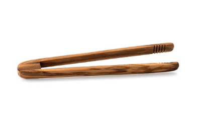 Gourmetzange aus Olivenholz, 15 cm