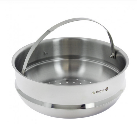 de Buyer Dampfeinsatz, Edelstahl, 24 cm