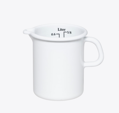 Küchenmaß 9cm 0,5L weiß