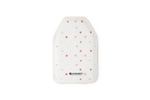 Le Creuset WA Weinkühler WA-126, weiß mit Herzen