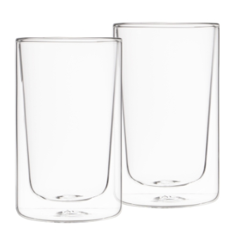 Gläser doppelwandig 350 ml, 2er-Set