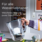 Brita, Wasserfilter-Kanne Style Essential, 2,4 Liter, steinblau