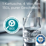 Brita, Wasserfilter-Kanne Style Essential, 2,4 Liter, steinblau