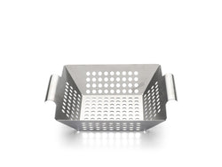 Grillkorb aus Edelstahl 21 x 21 cm
