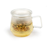 Teeglas mit Filter "Tea for One", verschiedene Farben