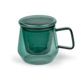 Teeglas mit Filter "Tea for One", verschiedene Farben
