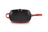 Le Creuset Quadratische Grillpfanne aus Gusseisen, 26 cm, verschiedene Farben