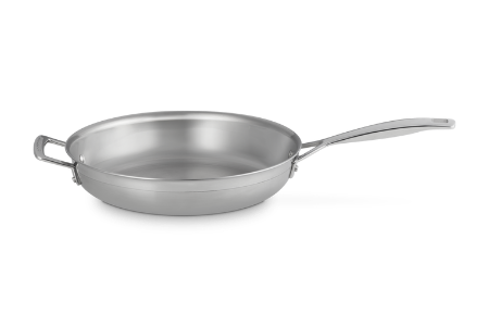 Le Creuset Edelstahlpfanne 3-ply, mit Gegengriff, 30 cm