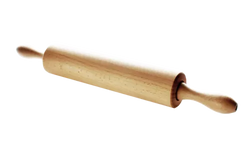 Nudelholz mit Metallachse