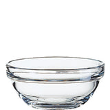 Stapelschale aus Glas, verschiedene Größen