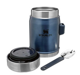 Stanley Vacuum Food Jar + Spork, 0,4L, blau