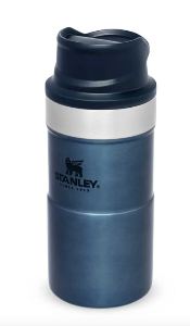 Stanley Classic Trigger Action Isolierbecher, blau, 0,25 L