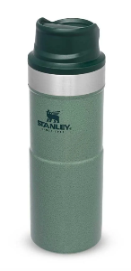 Stanley Classic Trigger Action Isolierbecher, grün, 0,35 L