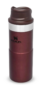 Stanley Classic Trigger Action Isolierbecher, rot, 0,35 L