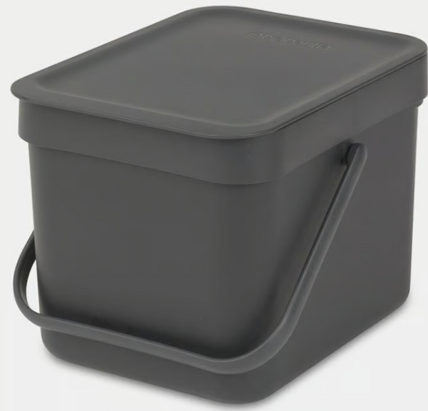 Brabantia Sort & Go Komposteimer 6 L, verschiedene Farben - Kochtail