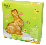 3D-Backform Hase, mit Antihaftbeschichtung