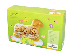 3D-Backform Lamm, mit Antihaftbeschichtung