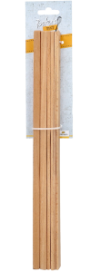 Ausroll-Hölzer aus Buchenholz, 35 cm Länge