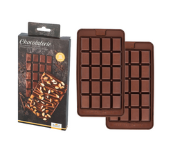 Chocolaterie Schokoladenformen-Set Tafel, 2er-Set