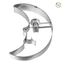 Ausstechform 'Mond', 8 cm, Edelstahl