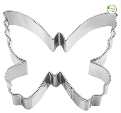 Ausstechform 'Schmetterling',  7 cm, Edelstahl