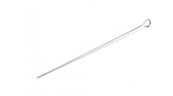 de Buyer Satz von 10 Grillspießen, Chromstahl, L 40 cm