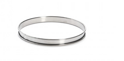 de Buyer Tortenrahmen, mit Rand, H 2 cm, Ø 20 cm