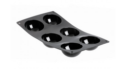 de Buyer, Moul'Flex, Silikon-Formen, halbrund, Ø 7 cm, 6 Formen