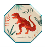 Meri Meri Party-Teller aus Pappe, Dinosaurier