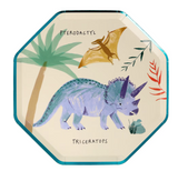 Meri Meri Party-Teller aus Pappe, Dinosaurier
