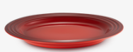 Le Creuset, Frühstücksteller, verschiedene Farben