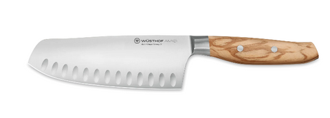Wüsthof Rotoku mit Kullenschliff 'Amici', 17 cm Klingenlänge