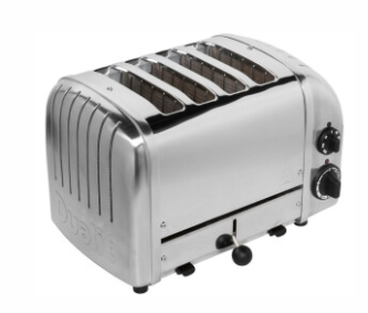 Dualit Toaster Classic 4er-Toaster, poliert