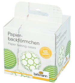 Muffin-Papierbackförmchen, Grün, Ø 7 cm, 100 Stück