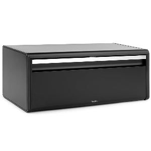 Klappbrotkasten, Schwarz Matt