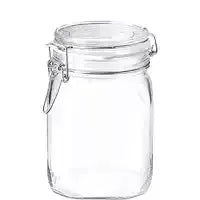 Einmachglas quadratisch 1,0 Liter