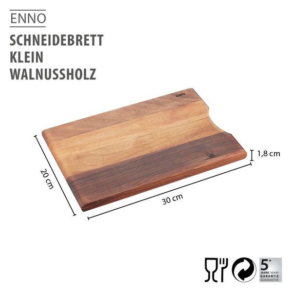 Gefu Schneidebrett ENNO, Walnuss, verschiedene Größen
