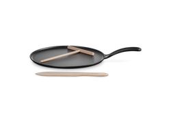 Le Creuset Crepespfanne,  27cm Schwarz Matt