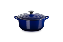 Le Creuset Bräter rund, 20cm Indigo