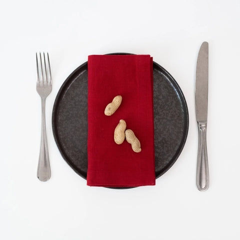 Linen Tales Leinen-Servietten, 2er-Set, 50 x 50 cm
