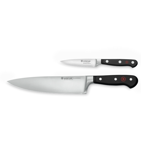 Wüsthof, Messerset, 2-teilig, Koch- und Gemüsemesser
