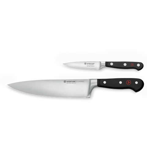 Wüsthof, Messerset, 2-teilig, Koch- und Gemüsemesser