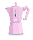 Bialetti Moka Exclusive rosa - verschiedene Größen