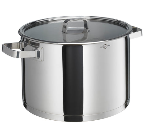 Suppentopf SAN REMO, mit Glasdeckel, Ø 26 cm, 9,5 Liter - Kochtail