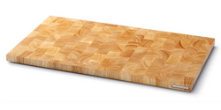 Schneidebrett, Stirnholz, 54 x 29 cm, verschiedene Holzarten